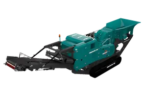 New Powerscreen Trakpactor 260 Impact Crusher, White background