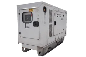 Perkins 15 kVA Generator Set White Background View