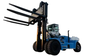 Socma HNF-500 Forklift White Background View