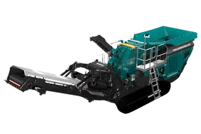 Powerscreen Trakpactor 230 crusher White Background