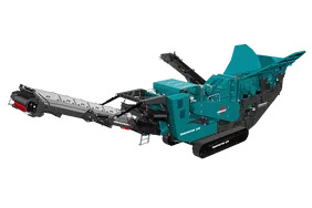Powerscreen Trakpactor 320 Crusher White Background