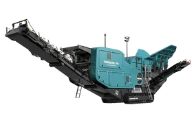 Powerscreen Trakpactor 550 Crusher White Background