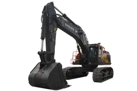 Rent 55 ton Large Excavators, Standard Boom  Al Marwan