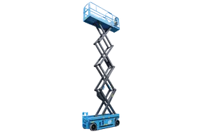 Sinoboom 0808 Hydraulic Scissor Lift White Background Image