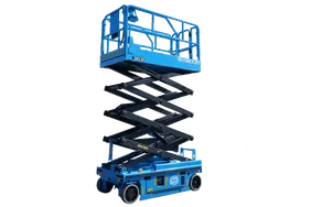 Electric Scissor Lifts 7.8 to 15.8-m White Background
