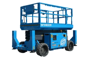 Sinoboom 1018RD Scissor Lift White background