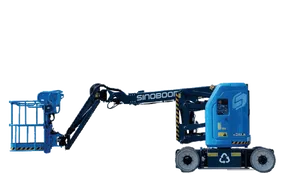 Sinoboom AB10ERJN Articulated Boom Lift White Background