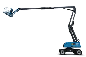 Sinoboom AB22EJ Articulated Boom Lift White Background