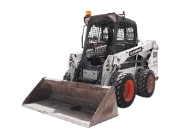 2015 Bobcat S510 Skid Steer Loader White Background