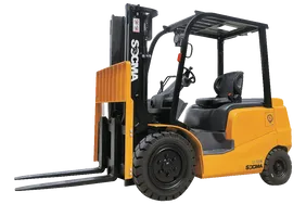 Socma FB40 Electric Forklift White Background Image