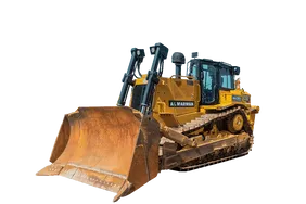 2022 Cat D8T Bulldozer White Background View