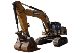 Used Cat 345D Track Excavator 2011 for Sale White Background Image 