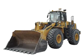 2019 Komatsu WA470-5 Wheel Loader white background img - Al Marwan Heavy Machinery