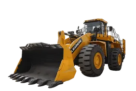 Komatsu WA900-8R Loader White Background Image