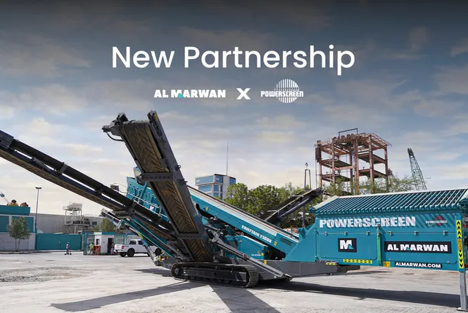 لتحسين جودة المحاجر: المروان للمعدات الثقيلة توقع اتفاقية مع باورسكرين