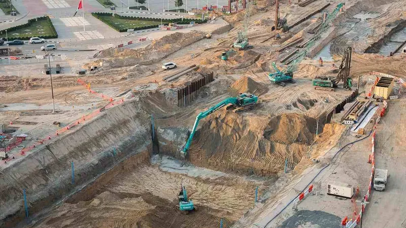 Sharjah’s Al Taawun Square Development Reaches 15-20% Completion