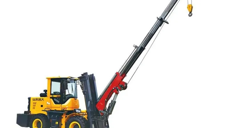 A crane jib boom attachment