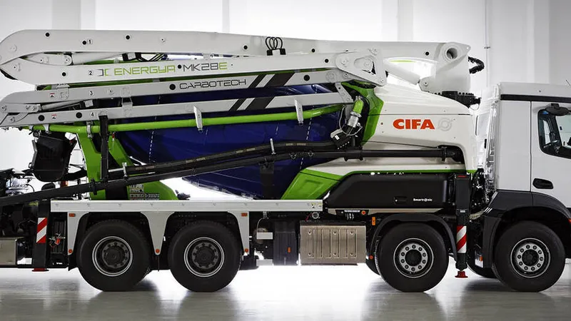 MK28E electric pump mixer by CIFA