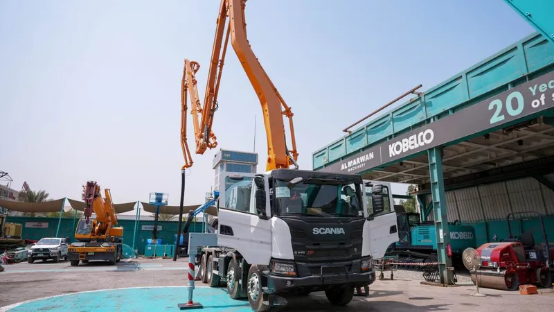 CIFA MK28L mixer pump truck