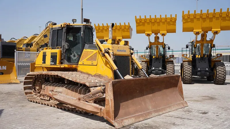 Used Komatsu D65PX-17 LGP Bulldozer