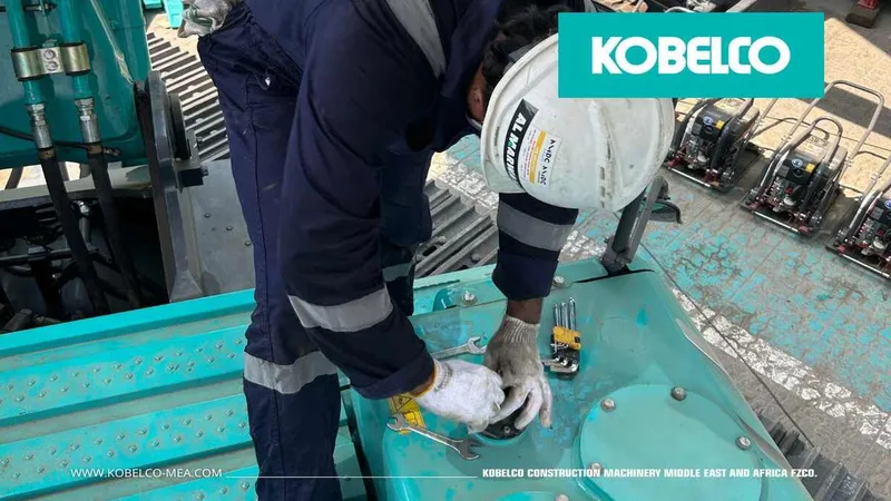 Al Marwan and Kobelco Advanced Technical Training