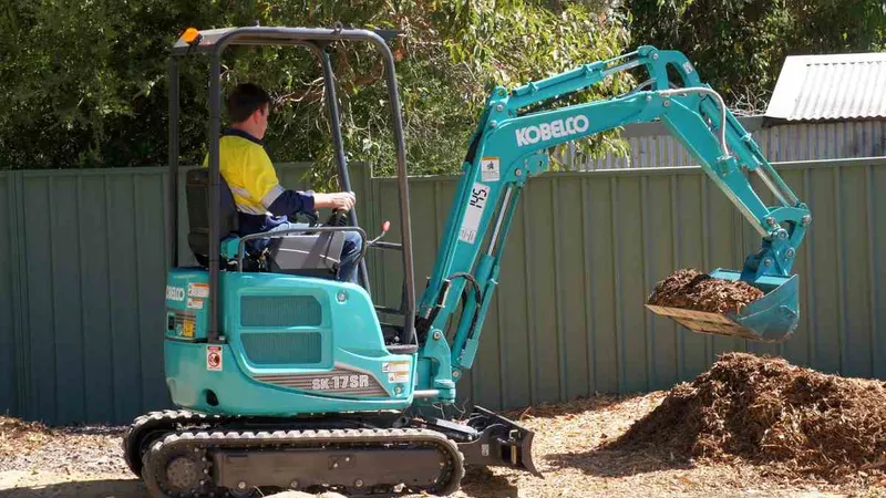 Kobelco SK17SR mini excavator