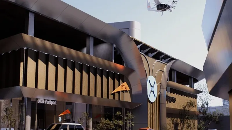 Dubai’s First Aerial Taxi Vertiport