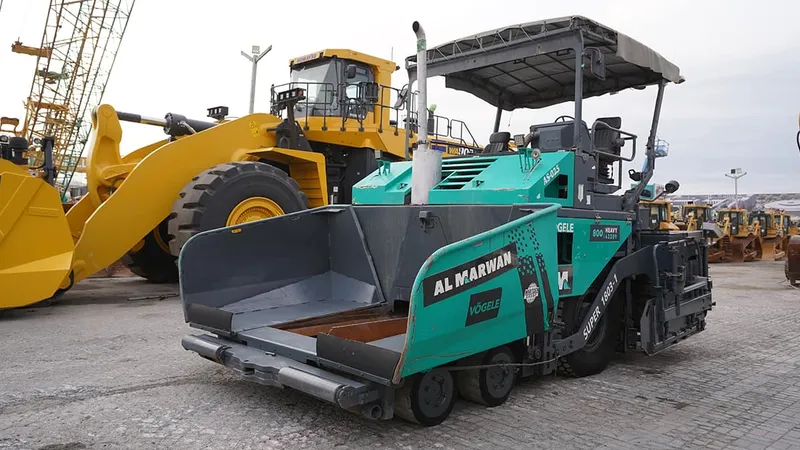 2005 Vögele 07.83 Super 1803-1 wheeled paver