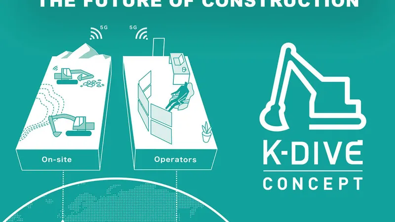 Remote operation in Kobelco