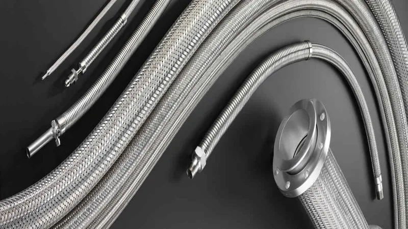 خراطيم هيدروليكية معدنية متينة