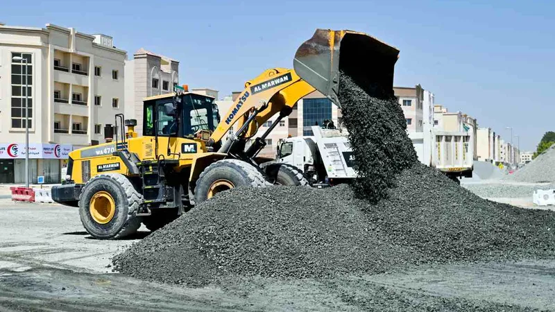The Komatsu WA470-5 Wheel Loader