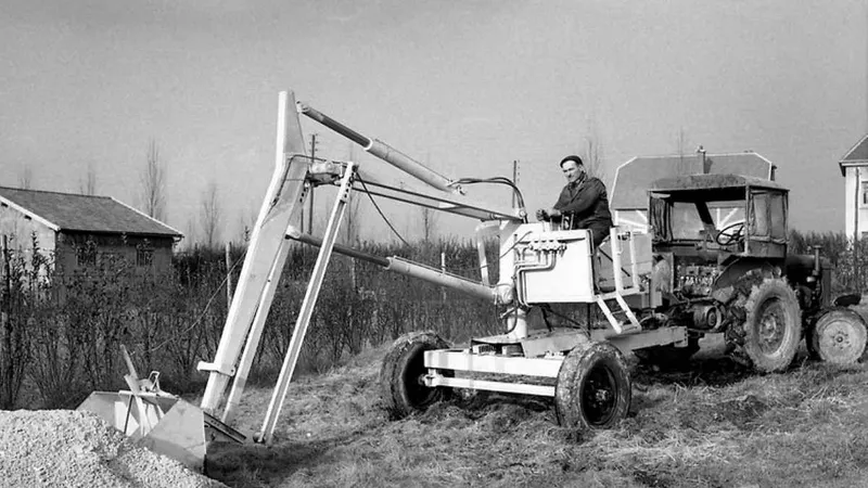 Georges Bataille established a workshop to service agricultural machinery.