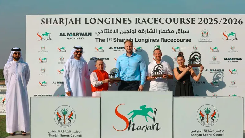 مكين، بطل السباق الثالث