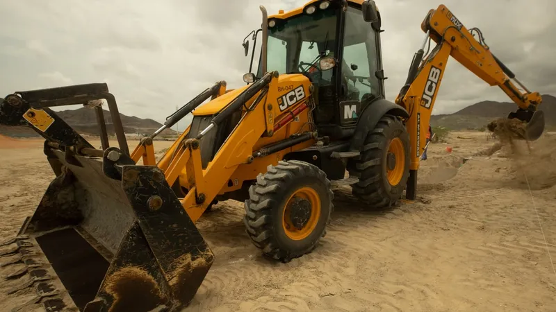 يجمع اللودر الخلفي 3CX JCB بين القوة وتعدد الاستخدامات والتقدم التكنولوجي
