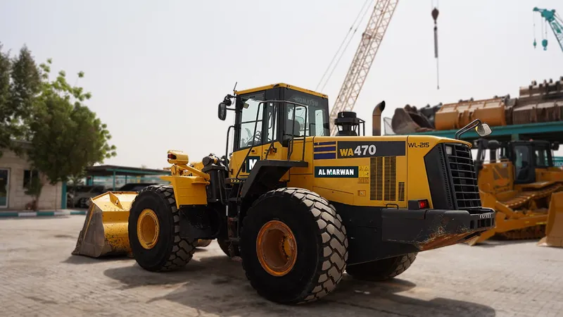 Komatsu WA470 wheel loader
