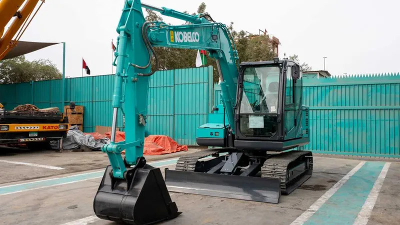 The SK80-10 Mini Excavator