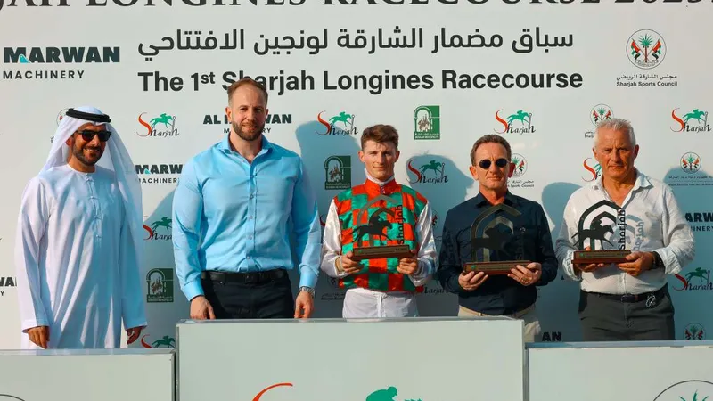 سفير، بطل السباق الرابع.