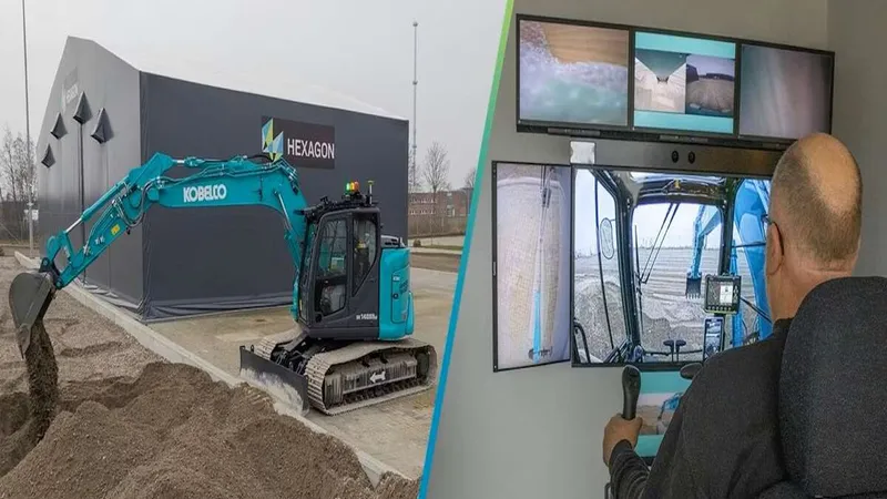 Kobelco’s remote operator