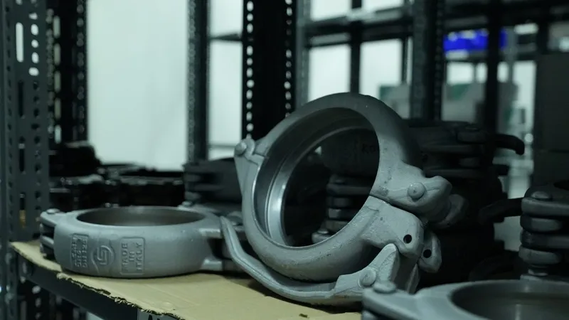 clamp coupling for high-pressure pipe connections