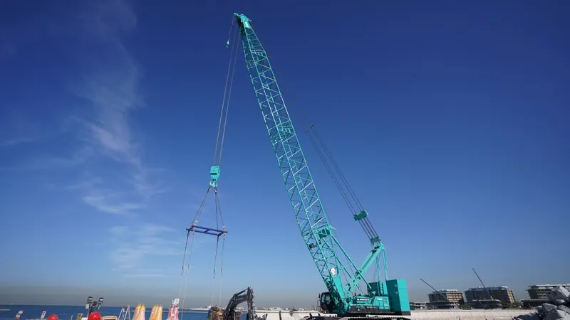 7250S Kobelco crawler crane brand new for sale