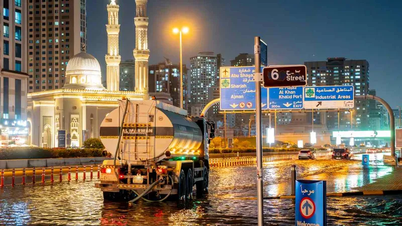 وفرت المروان الصهاريج حلاً متنقلاً للمناطق التي تعرض فيها نظام الصرف الدائم للضغط الشديد