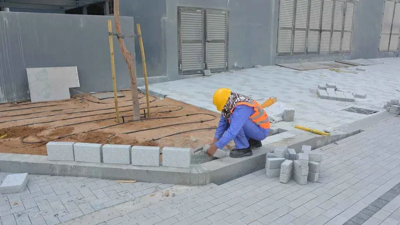 Al Marwan Heavy Machinery has a rental equipment for landscaping division