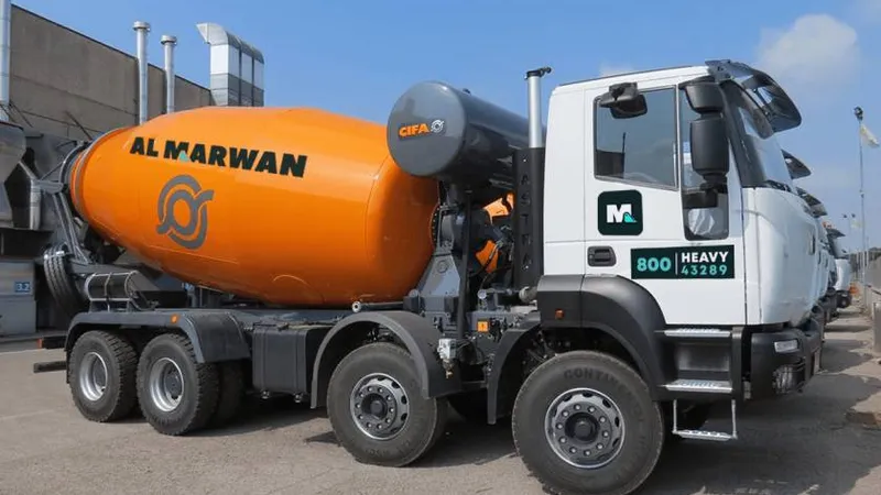 Cifa HD series concrete mixer truck