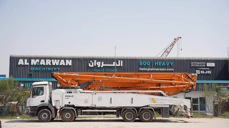 Cifa K56L Concrete Pump Truck