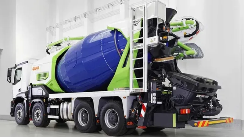CIFA electric concrete mixer pump truck