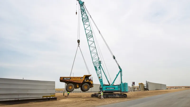CKS1350 kobelco crawler crane