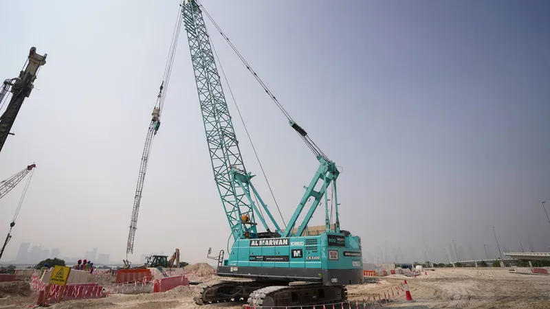 CKS600 crawler crane