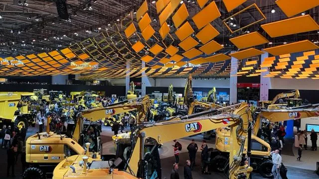 Caterpillar Excavators At Bauma 2025
