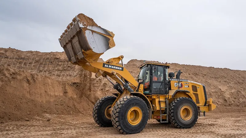 The Cat 966G Wheel Loader