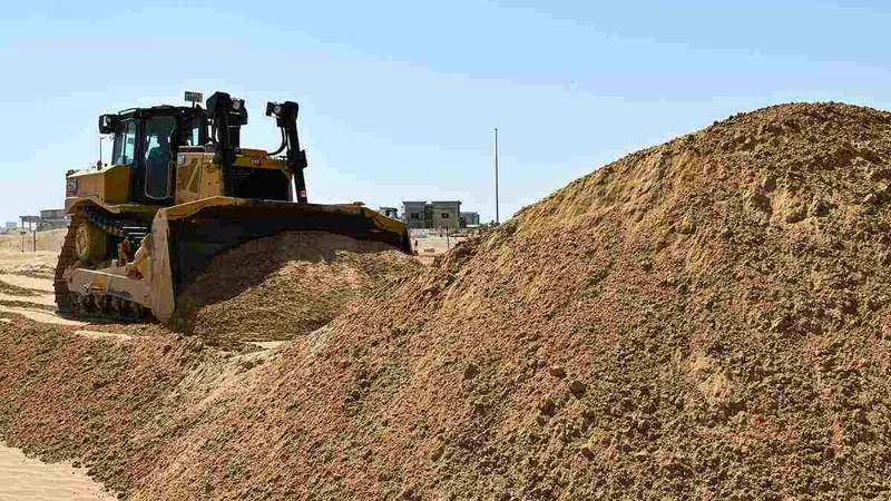 Dozers renowned as powerful earthmovers